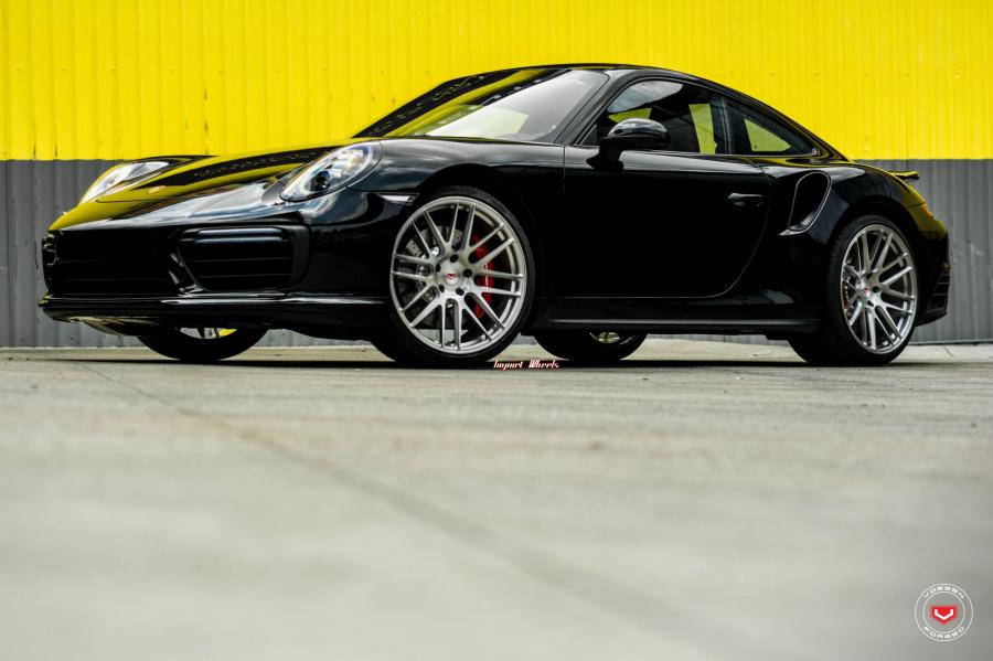 Porsche 911 Turbo on Vossen Wheels (VPS-308) '2017